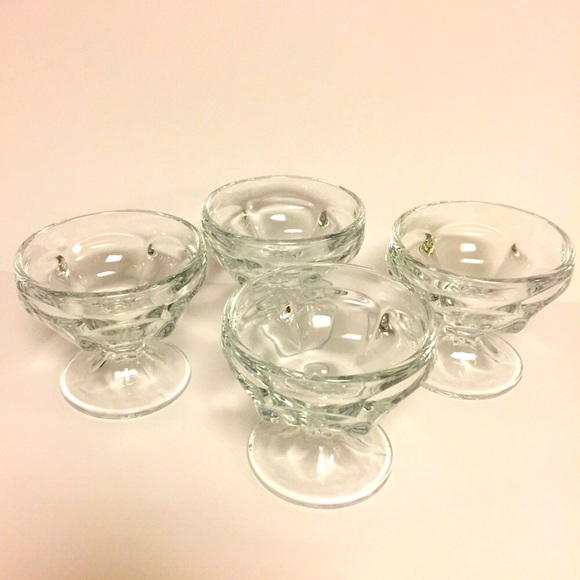 Other - 4 - Glass Dessert Cups